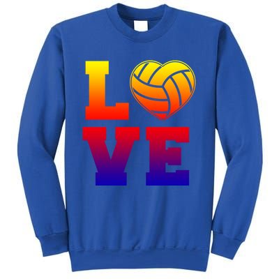 Love Volleyball Cute Gift Sweatshirt