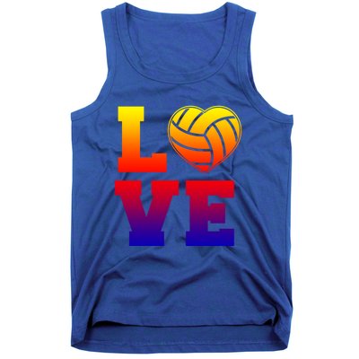 Love Volleyball Cute Gift Tank Top