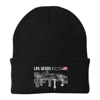 Las Vegas Circuit Us America Formula Racing Race Car Lovers Beanie