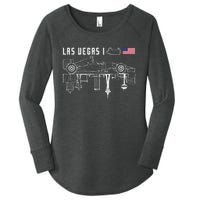 Las Vegas Circuit Us America Formula Racing Race Car Lovers Women's Perfect Tri Tunic Long Sleeve Shirt