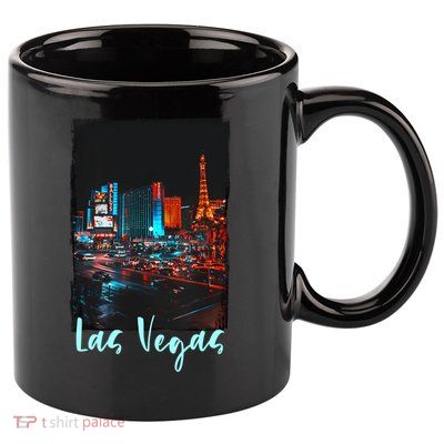 Las Vegas City Visiting Las Vegas Love Las Vegas 11oz C Handle Ceramic Mug