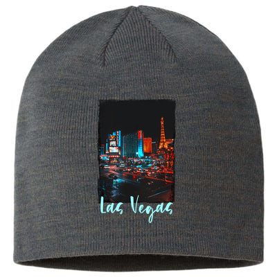 Las Vegas City Visiting Las Vegas Love Las Vegas Sustainable Beanie
