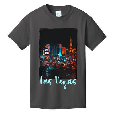 Las Vegas City Visiting Las Vegas Love Las Vegas Kids T-Shirt