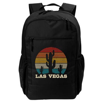 Las Vegas Cactus Vintage Retro Desert Souvenir Gift Backpack