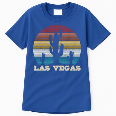 Las Vegas Cactus Vintage Retro Desert Souvenir Gift Tall T-Shirt