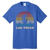 Las Vegas Cactus Vintage Retro Desert Souvenir Gift Tall T-Shirt