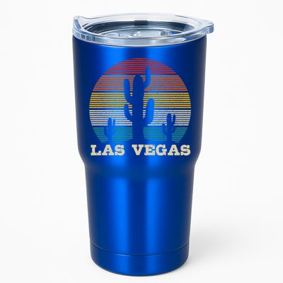 Las Vegas Cactus Vintage Retro Desert Souvenir Gift Tumbler