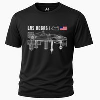 Las Vegas Circuit Us America Formula Racing Race Car Lovers Cooling Performance Crew T-Shirt