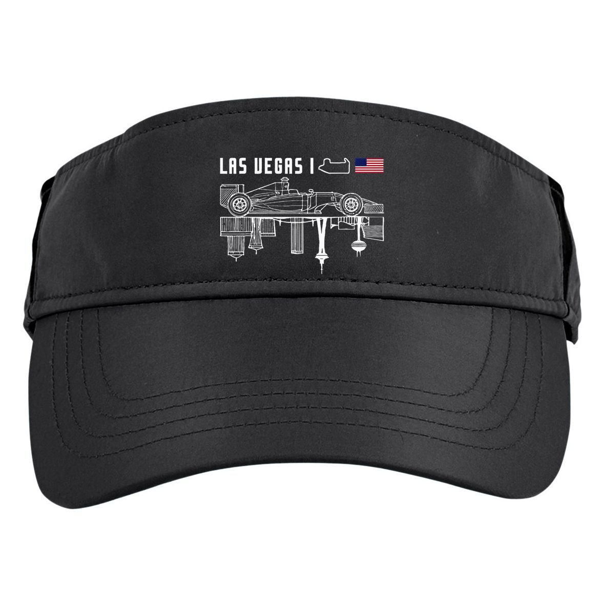 Las Vegas Circuit Us America Formula Racing Race Car Lovers Adult Drive Performance Visor