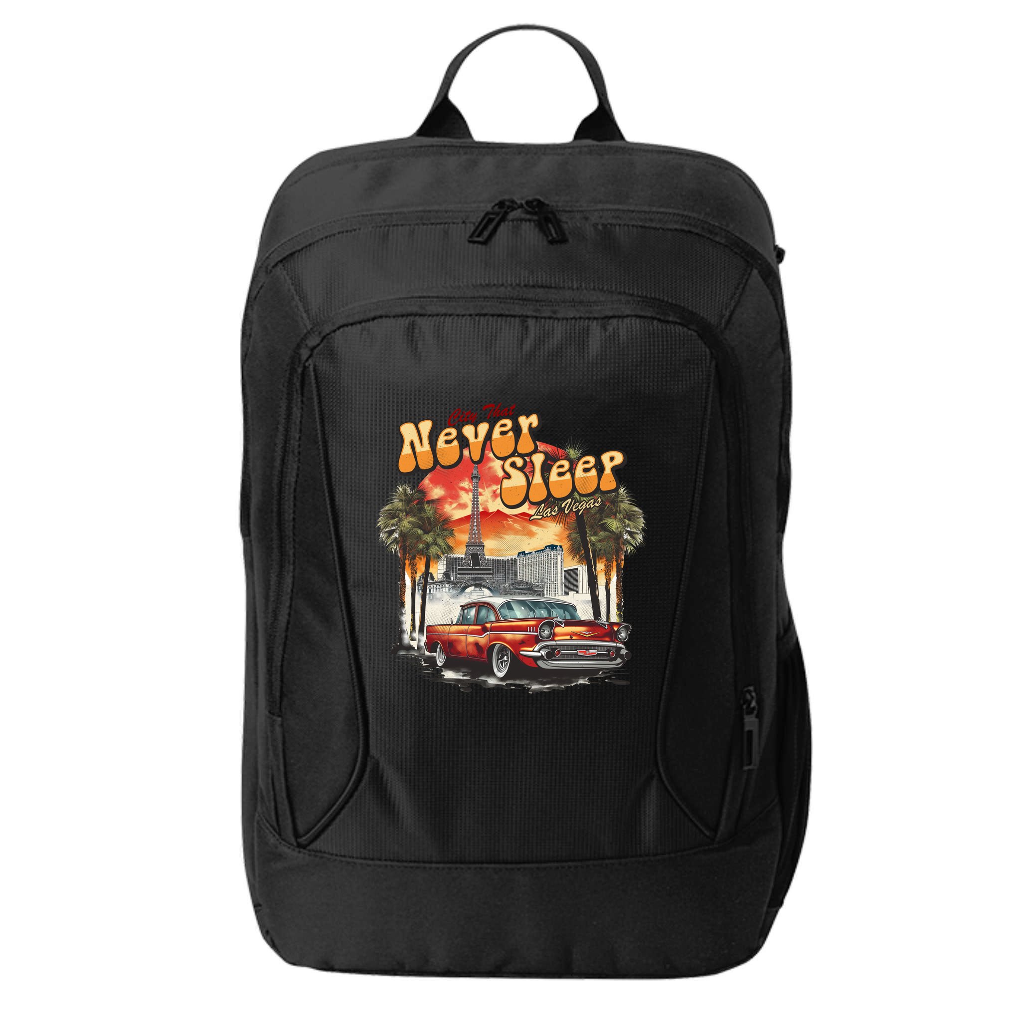 Las Vegas City That Never Sleeps City Backpack