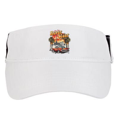 Las Vegas City That Never Sleeps Adult Drive Performance Visor