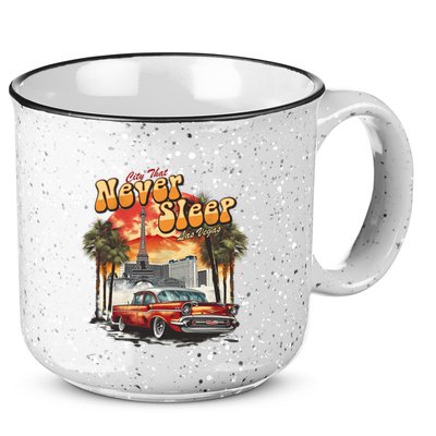 Las Vegas City That Never Sleeps 15oz Campfire Ceramic Mug