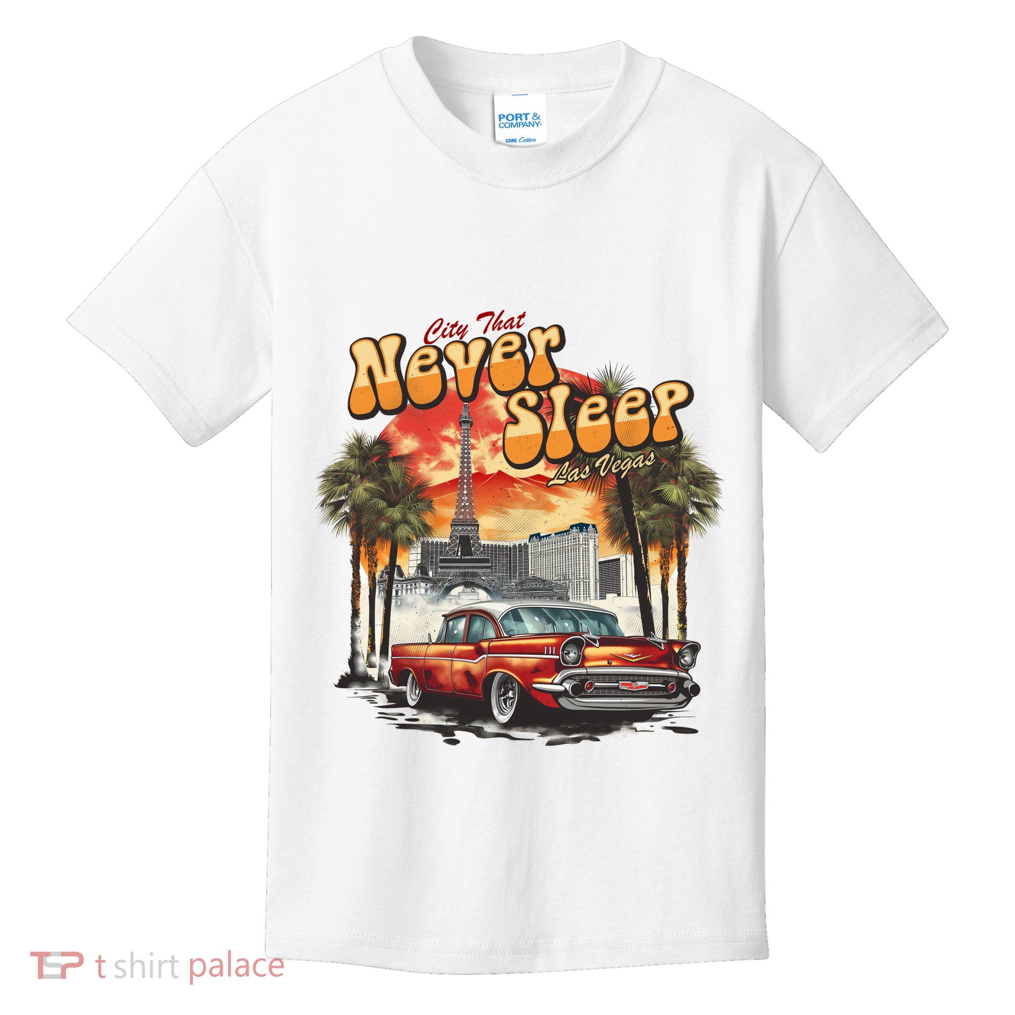 Las Vegas City That Never Sleeps Kids T-Shirt