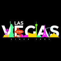Las Vegas Colorful Skyline Backpack