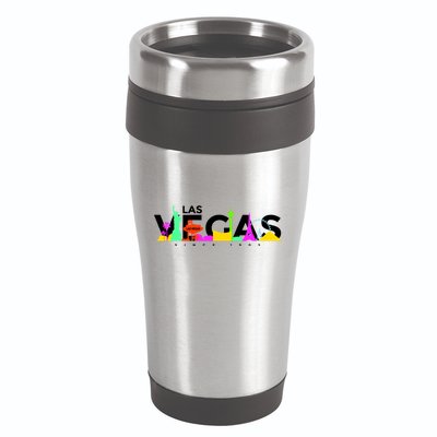 Las Vegas Colorful Skyline 16oz Travel Tumbler