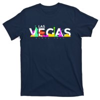 Las Vegas Colorful Skyline T-Shirt