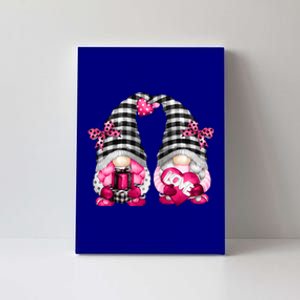 Lesbian Valentines Day Gnomes For Her Cute Pink Gnomies Cute Gift Canvas