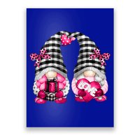 Lesbian Valentines Day Gnomes For Her Cute Pink Gnomies Cute Gift Poster