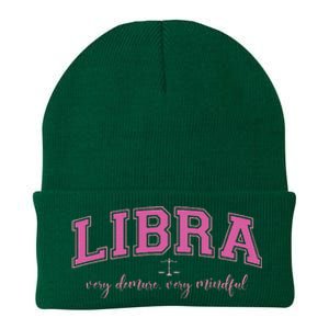 Libra Very Demure Very Mindful Zodiac Astrology Birthday Knit Cap Winter Beanie