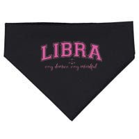 Libra Very Demure Very Mindful Zodiac Astrology Birthday USA-Made Doggie Bandana