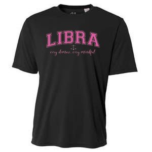 Libra Very Demure Very Mindful Zodiac Astrology Birthday Cooling Performance Crew T-Shirt