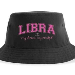 Libra Very Demure Very Mindful Zodiac Astrology Birthday Sustainable Bucket Hat