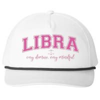 Libra Very Demure Very Mindful Zodiac Astrology Birthday Snapback Five-Panel Rope Hat