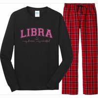 Libra Very Demure Very Mindful Zodiac Astrology Birthday Long Sleeve Pajama Set