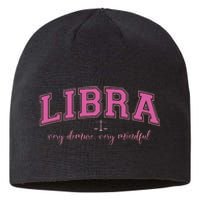 Libra Very Demure Very Mindful Zodiac Astrology Birthday Sustainable Beanie