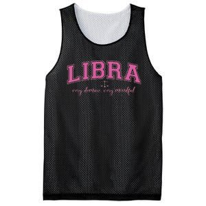 Libra Very Demure Very Mindful Zodiac Astrology Birthday Mesh Reversible Basketball Jersey Tank