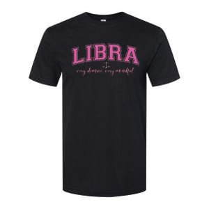 Libra Very Demure Very Mindful Zodiac Astrology Birthday Softstyle CVC T-Shirt