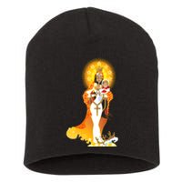 La Virgen De La Caridad Del Cobre Short Acrylic Beanie