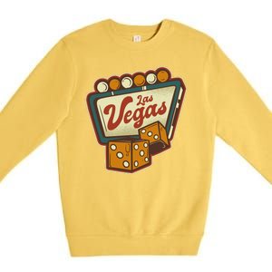 Las Vegas Dice Premium Crewneck Sweatshirt