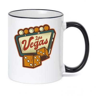 Las Vegas Dice 11oz Black Color Changing Mug