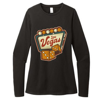 Las Vegas Dice Womens CVC Long Sleeve Shirt