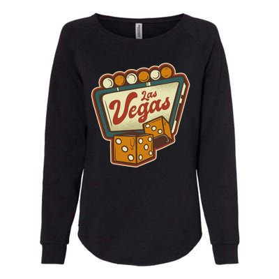 Las Vegas Dice Womens California Wash Sweatshirt