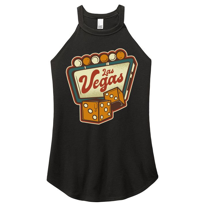 Las Vegas Dice Women's Perfect Tri Rocker Tank