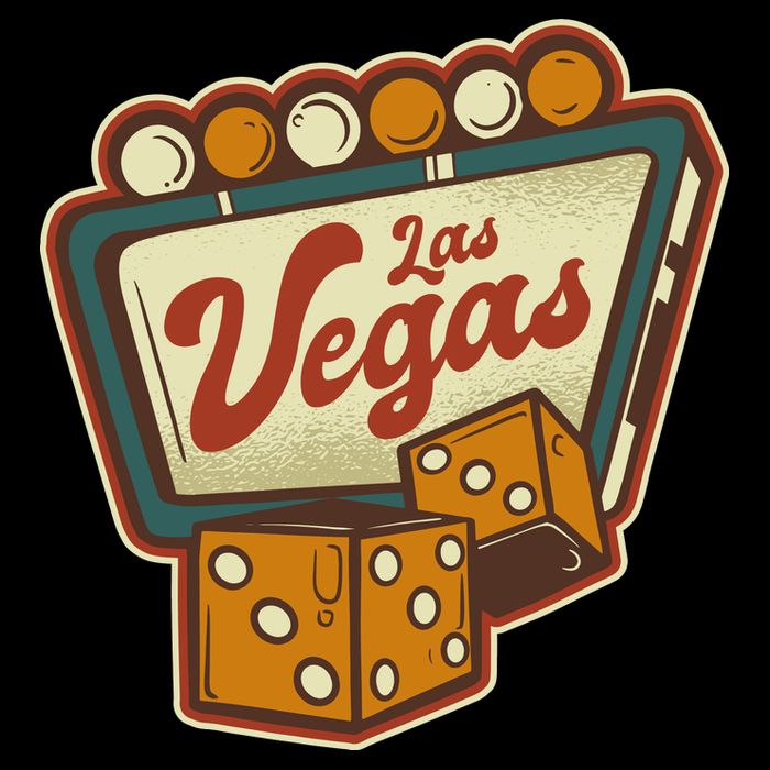 Las Vegas Dice Wool Snapback Cap