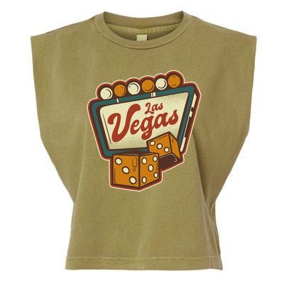 Las Vegas Dice Garment-Dyed Women's Muscle Tee