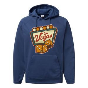 Las Vegas Dice Performance Fleece Hoodie