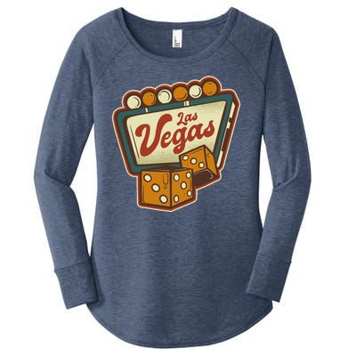 Las Vegas Dice Women's Perfect Tri Tunic Long Sleeve Shirt