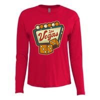 Las Vegas Dice Womens Cotton Relaxed Long Sleeve T-Shirt