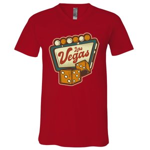 Las Vegas Dice V-Neck T-Shirt