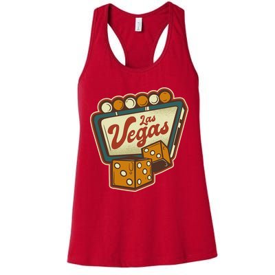 Las Vegas Dice Womens Tank Top