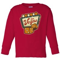 Las Vegas Dice Toddler Long Sleeve Shirt