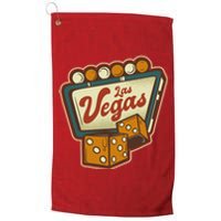 Las Vegas Dice Platinum Collection Golf Towel