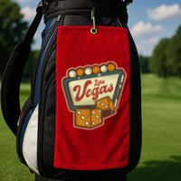 Las Vegas Dice Golf Towel