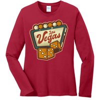 Las Vegas Dice Ladies Long Sleeve Shirt