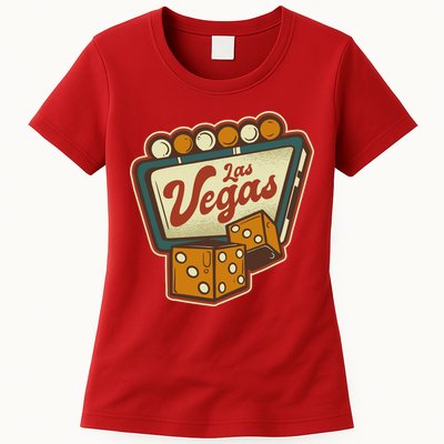 Las Vegas Dice Womens T-Shirt