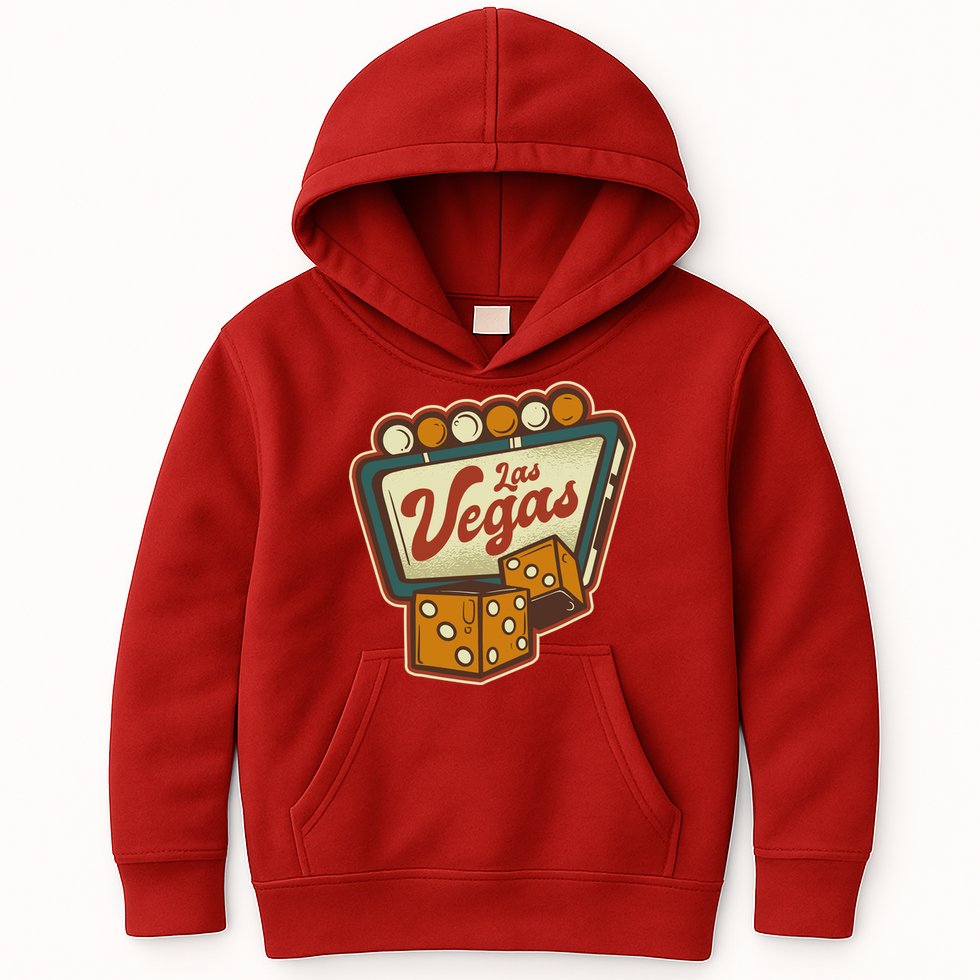 Las Vegas Dice Kids Hoodie